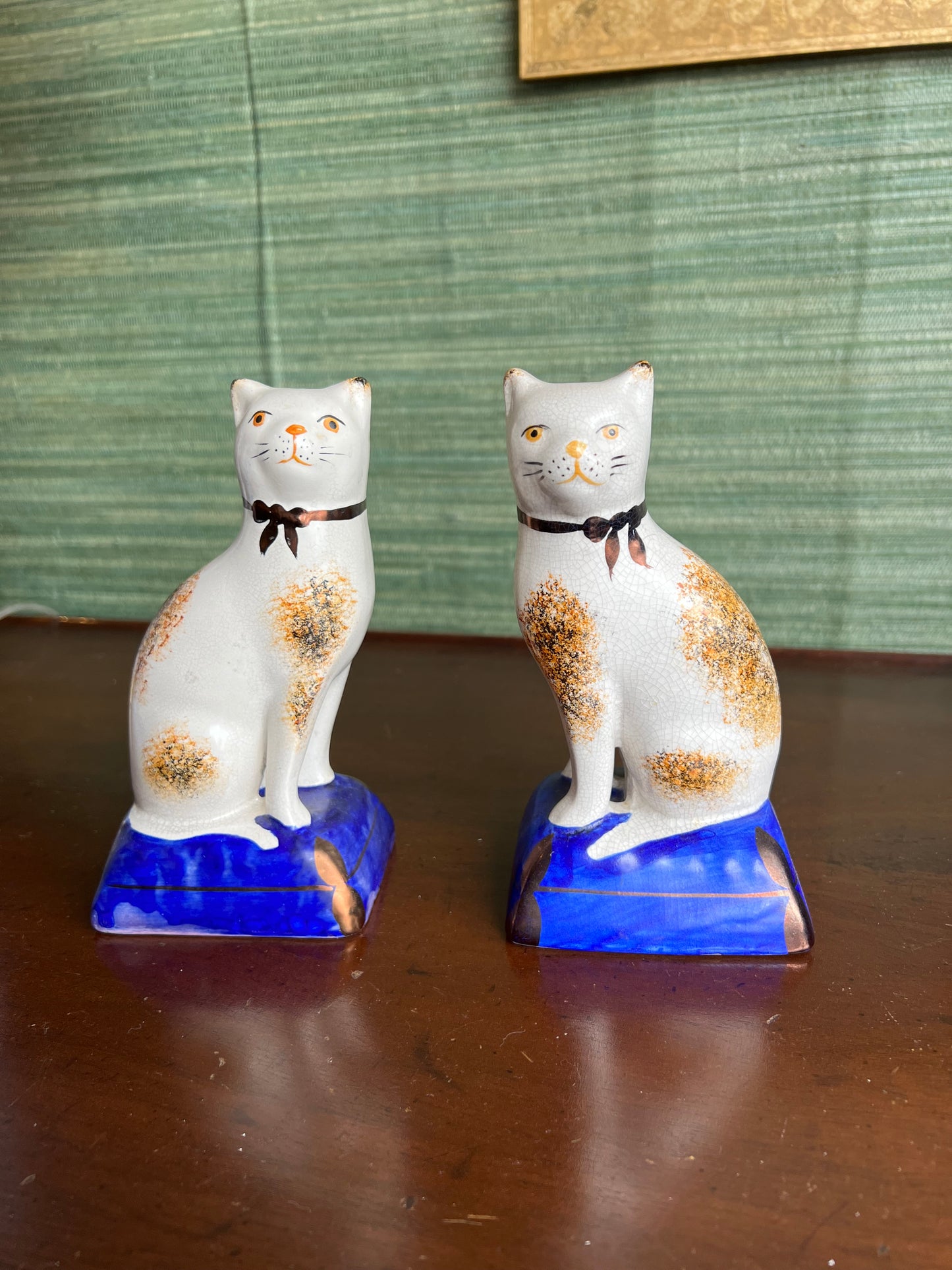 Pair of Staffordshire Cats