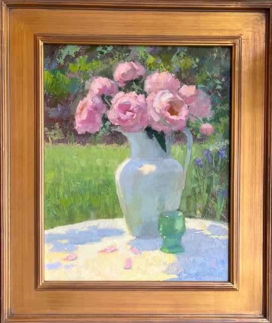 Peonies in the Garden