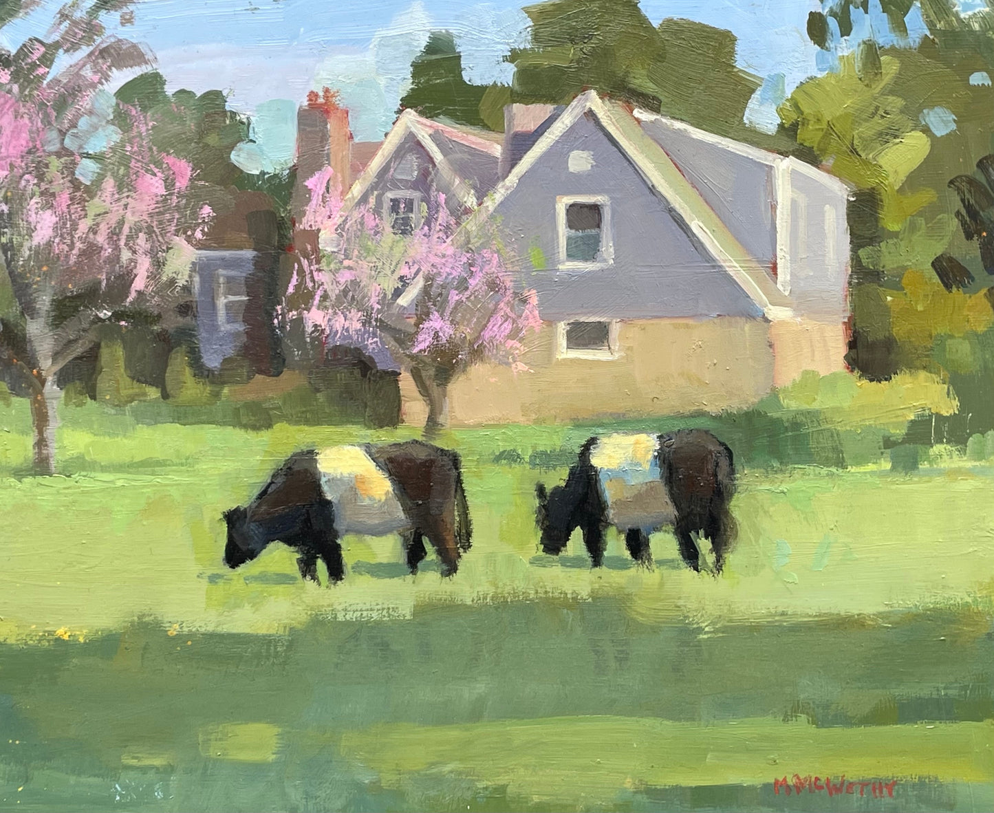 Turkey Hill, Black, White and Pink