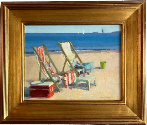Sandy Beach Evening