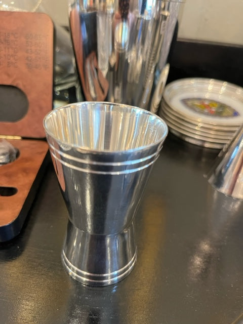 Sleek cocktail jigger