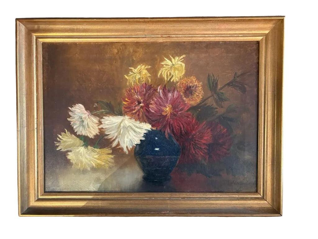 Fall River Style Oil Painting