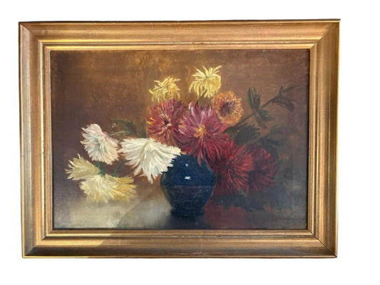 Fall River Style Oil Painting