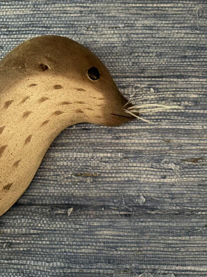Hand Carved Harbor Seal