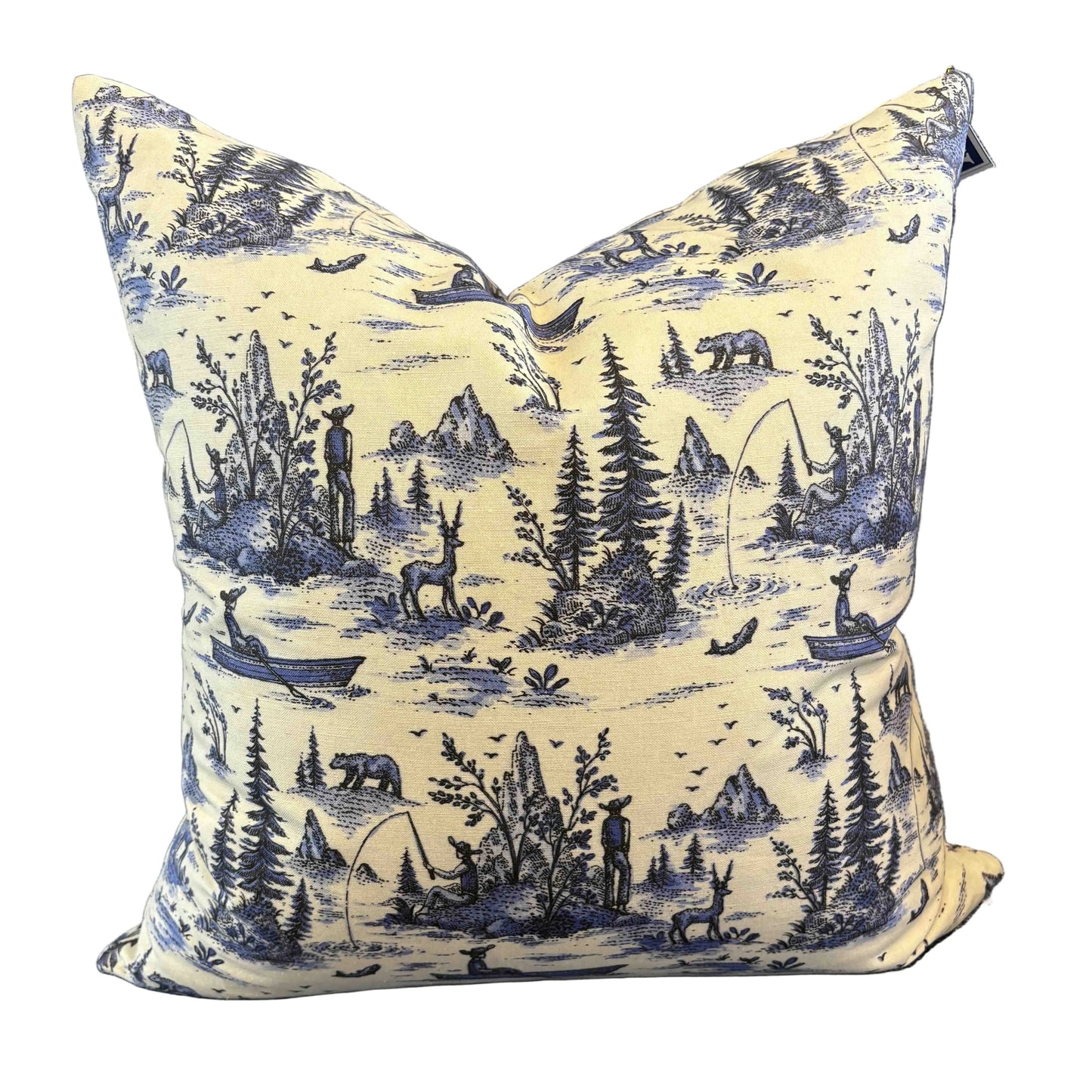 Saved NY Printed European Pillows 20"