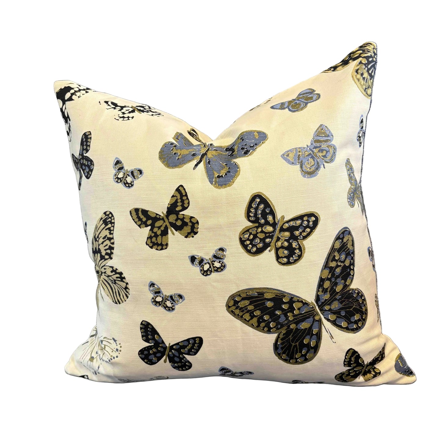 Quadrille Custom Butterfly Pillow 22"