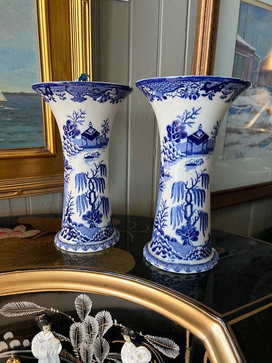 Pair of Willow Vases