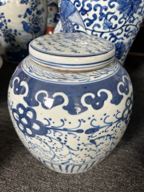 Blue & White Ginger Jar 