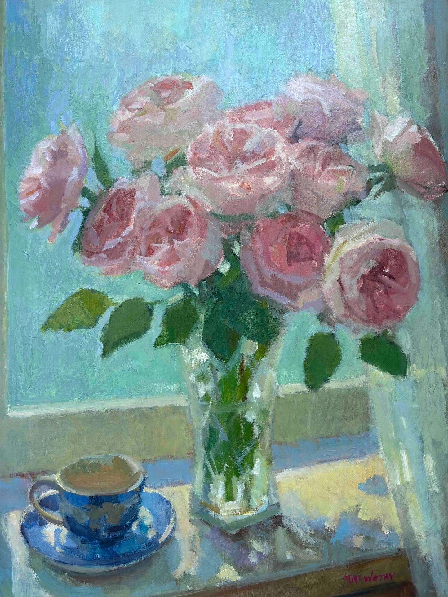 Sunlit Roses