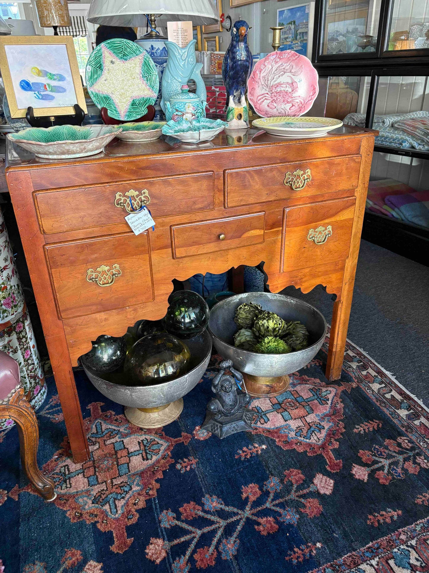 Reproduction Sheraton Style Cherry Chest