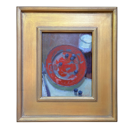 Red Dragon Plate with Berries