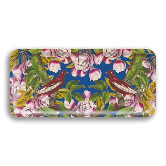 Avenida Home Ruby Birds Small Narrow Tray