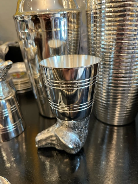 Dog stirrup cup